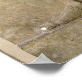 Vrijstelling van een Assyrische krijger Poster (Hoek)