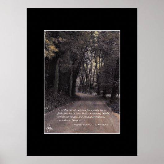 Vrijstelling van het Poster "Public Haunt Shakespe (Voorkant)