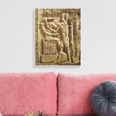 Vrijstelling van Sobek en Ptolemy VI Philometor Canvas Afdruk (Insitu (Woonkamer))