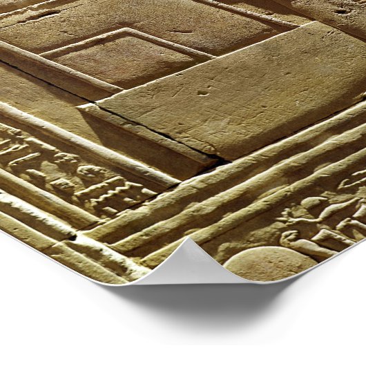 Vrijstelling van Sobek en Ptolemy VI Philometor Poster (Hoek)