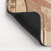 Vrijstelling waarin de overleden zitting is afgebe muismat (Hoek)