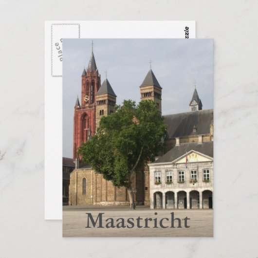 Vrijthof, Maastricht Briefkaart (Voorkant / Achterkant)