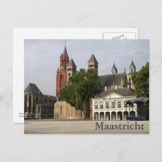 Vrijthof, Maastricht Briefkaart (Voorkant / Achterkant)