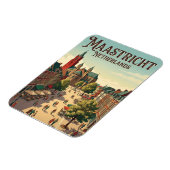 Vrijthof, Maastricht Nederland Magneet (Linkerzijde)