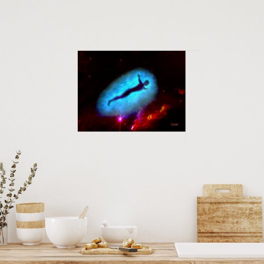 vrijvlucht poster (Keuken)