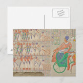 Vrijwaring bij Medynet-Abou, Palace van de Kings b Briefkaart (Voorkant / Achterkant)