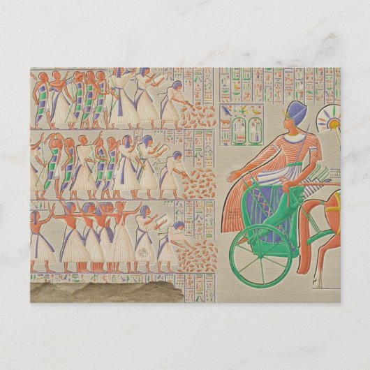 Vrijwaring bij Medynet-Abou, Palace van de Kings b Briefkaart (Voorkant)