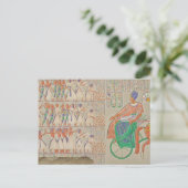 Vrijwaring bij Medynet-Abou, Palace van de Kings b Briefkaart (Staand voorkant)