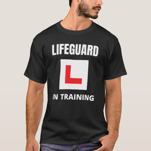 Vrijwaringsdienst in opleiding t-shirt (Voorkant)