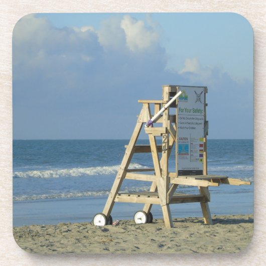 Vrijwaringsvoorzitter bij Folly Drankjes Onderzetter (Voorkant)