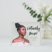 Vrijwel gedaan Afstuderen Aankondiging Briefkaart (Staand voorkant)