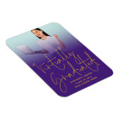 Vrijwel gediplomeerd script foto 2022 Paars Magneet (Rechterzijde)