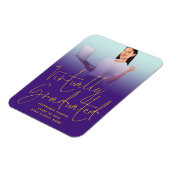 Vrijwel gediplomeerd script foto 2022 Paars Magneet (Linkerzijde)