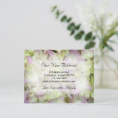 Vrijwel roze hydrangea — Aankondiging van nieuw ad (Staand voorkant)