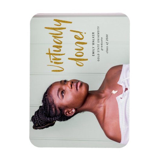 vrijwel volledig aangekondigde afstuderen briefkaa magneet (Verticaal)