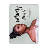 vrijwel voltooid briefkaart voor aankondiging van  magneet (Verticaal)