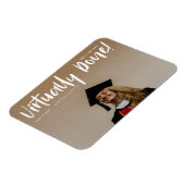 vrijwel voltooid briefkaart voor aankondiging van magneet (Linkerzijde)