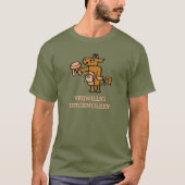 vrijwilig uitgemolken t shirt (Voorkant)