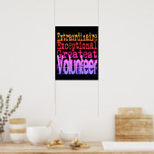 Vrijwillig extraordinaire poster (Keuken)