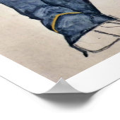 Vrijwillig particulier door Schiele Egon Poster (Hoek)