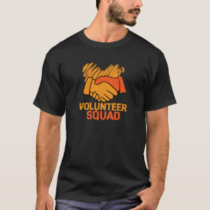 Vrijwillige brandweer Helpers redders V T-shirt
