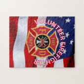 Vrijwillige brandweer Maltese kruis Legpuzzel (Horizontaal)