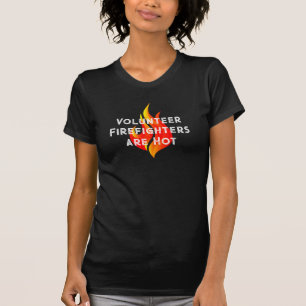 Vrijwillige brandweerlieden zijn hot t-shirt