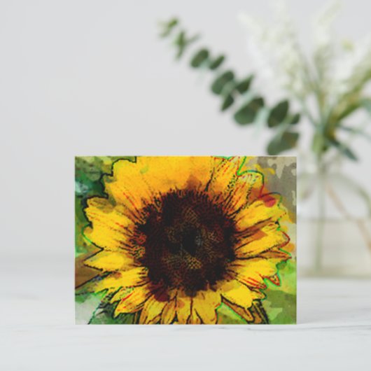 Vrijwillige Hartelijk dank Briefkaart (Staand voorkant)