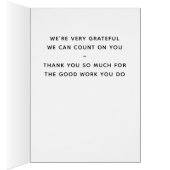 Vrijwillige kerstfeestkaarten (Binnen (Rechts))