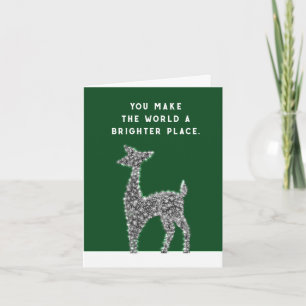 Vrijwillige kerstvakantie kaart