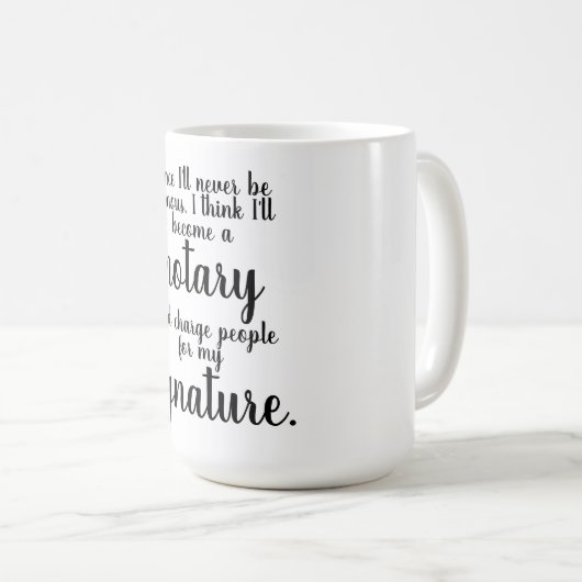 Vrijwillige Mok (Voorkant rechts)