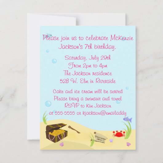 Vrijwillige partij kaart (Achterkant)