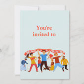 Vrijwillige Rally Luncheon nodigt uit Kaart (Voorkant)