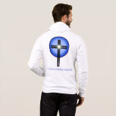 Vrijwillige Rits Hoodie (Achterkant volledig)