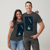 Vrijwillige Rock Bottom Design vintage T-shirt (Unisex)