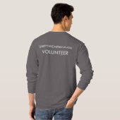 VRIJWILLIGE Tails VAN LOVE Waggin - donker T-shirt (Achterkant volledig)