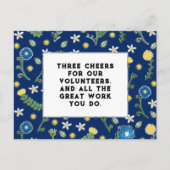 Vrijwilliger bedankt briefkaart (Voorkant)
