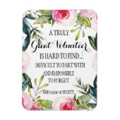 Vrijwilliger Bedankt Vrijwilligerswaardering cadea Magneet (Verticaal)