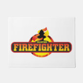 Vrijwilliger Brandweerman deurmat (Voorkant)