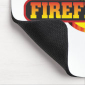 Vrijwilliger Brandweerman muismat (Hoek)