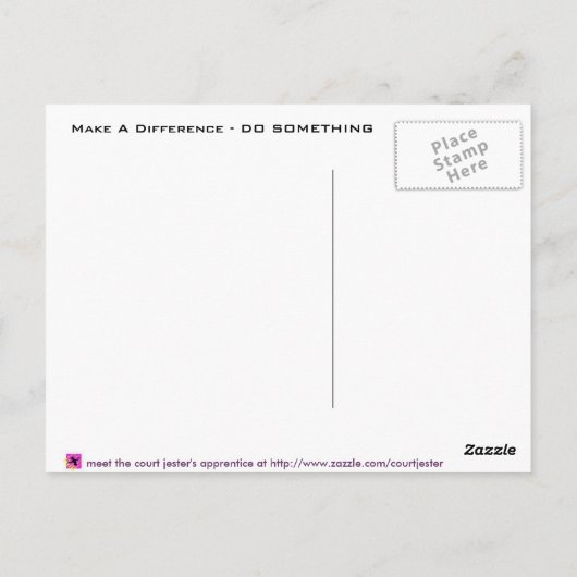 vrijwilliger briefkaart (Achterkant)