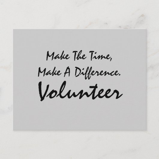 vrijwilliger briefkaart (Voorkant)
