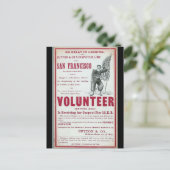 Vrijwilliger Clipper Zeilen 1900 Briefkaart (Staand voorkant)