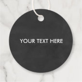 Vrijwilliger Dank u Label, Vrijwilliger Gift Label (Achterkant)