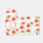 Vrijwilliger Dank u voor uw gunst Bedankdoosjes (Uitgevouwen)