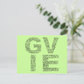 vrijwilliger: De grootste cadeau geeft je zelf Briefkaart (Staand voorkant)