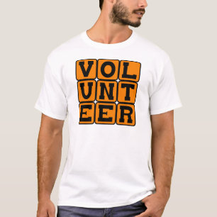 Vrijwilliger, Degen die Tijd en Inzet geeft.png T-shirt