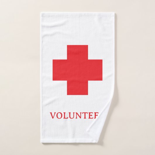 Vrijwilliger & EHBO, Kruis, Ambulance, Dokter Handdoek (Handdoek)