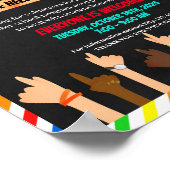 Vrijwilliger nodig Recruitment School sjabloon Poster (Hoek)