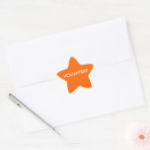 VRIJWILLIGER STER STICKER (Envelop)